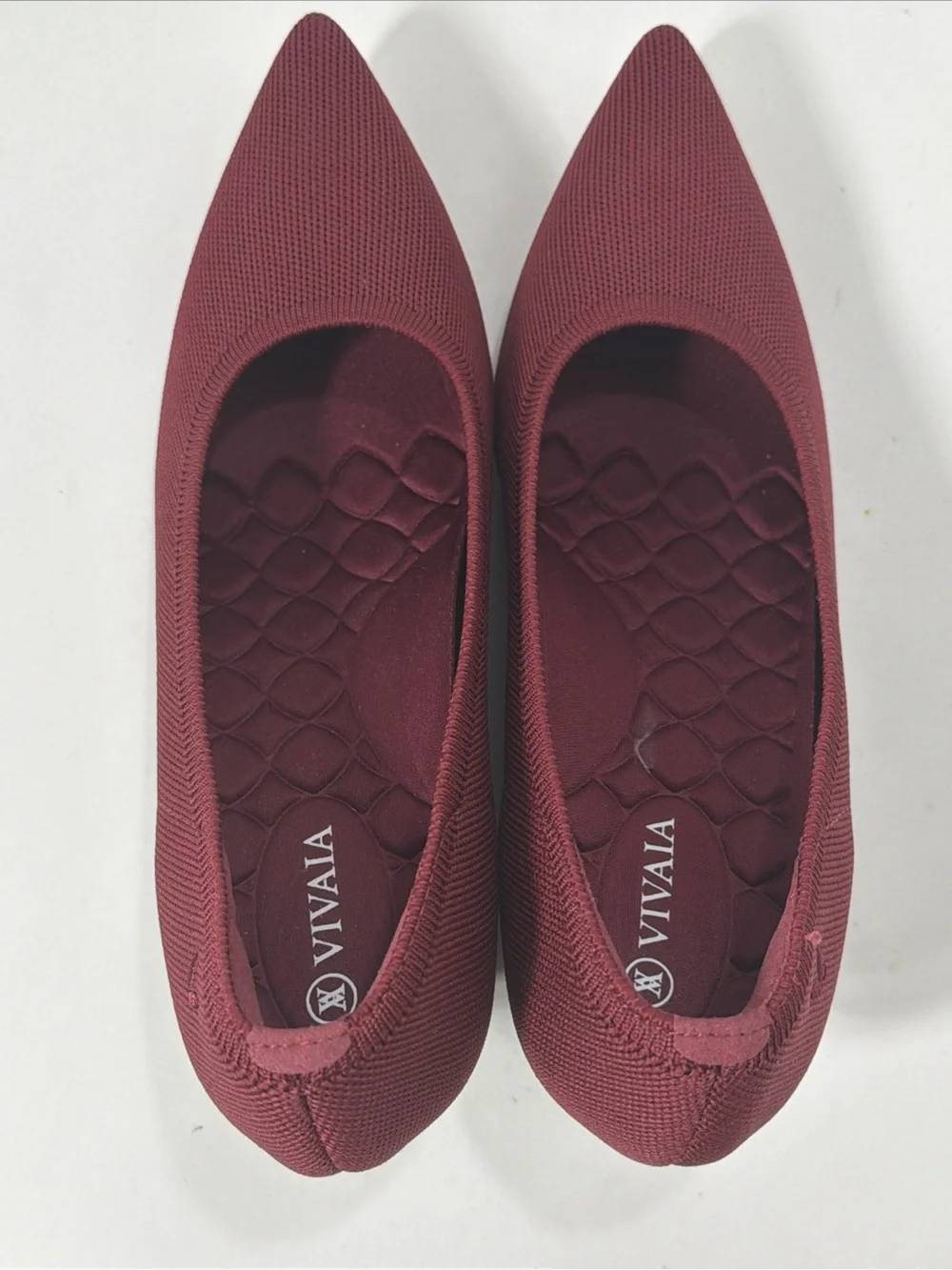 Vivaia WOMEN’S ARIA WEDGE PRO SHOES Burgundy Red US 9-9.5 EU 40 NWOB UNUSED